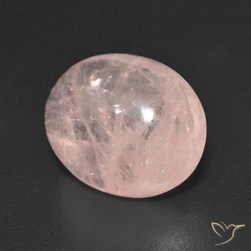Morganite Rosa medio naturale da 4.71 ct, Ovale, Trasparente