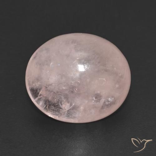 4.90ct Naturale Rosa corallo Morganite, Ovale, Trasparente