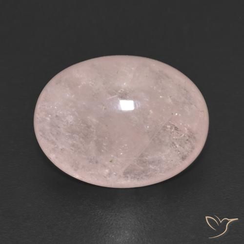 Morganite Rosa chiaro naturale da 8.30 ct, Ovale, Traslucido