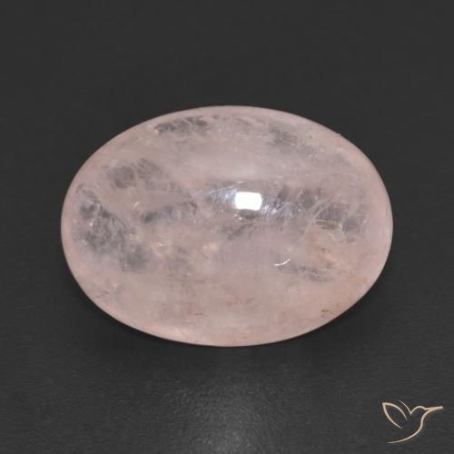 7.68ct Naturale Rosa chiaro Morganite, Ovale, Trasparente