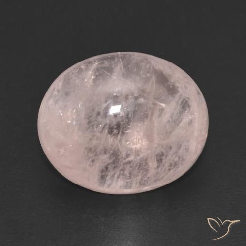 4.68ct Naturale Rosa chiaro Morganite, Ovale, Trasparente