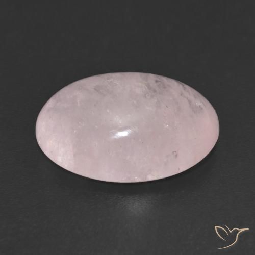 Morganite Rosa Corallo Chiaro naturale da 7.19 ct, Ovale, Trasparente