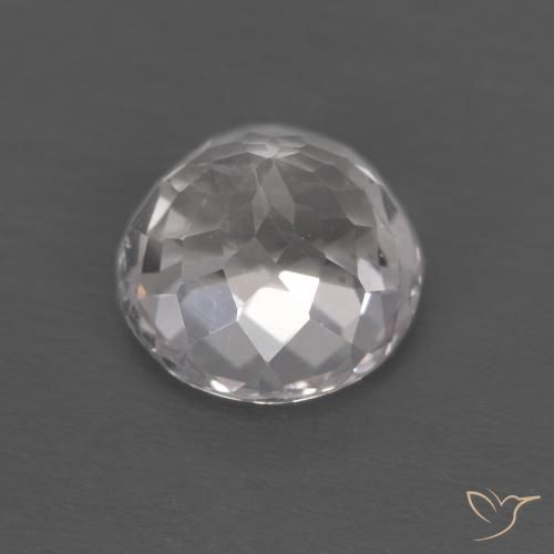 Morganite Rosa chiaro naturale da 1.46 ct, Rotondo, VS
