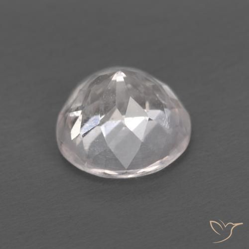 Morganite Rosa chiaro naturale da 1.25 ct, Rotondo, VS