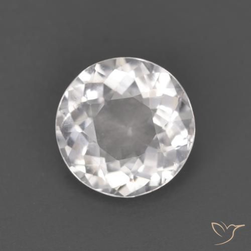 1.07ct Naturale Rosa chiaro Morganite, Rotondo, VS