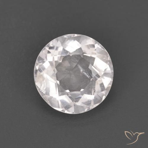 1.11ct Naturale Rosa chiaro Morganite, Rotondo, VS