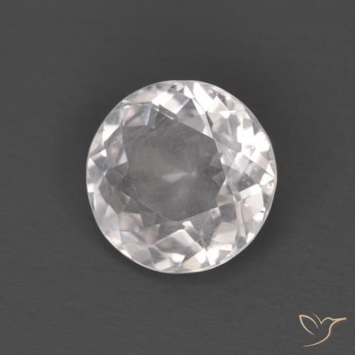 Morganite Rosa chiaro naturale da 1.01 ct, Rotondo, VS