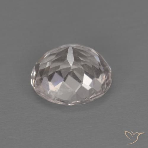 Morganite Rosa Molto Chiaro naturale da 1.17 ct, Rotondo, VS