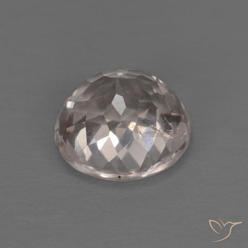 Morganite Medium Light-Pink naturale da 1.22 ct, Rotondo, VS