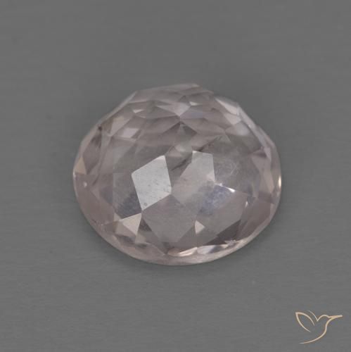 Morganite Rosa Molto Chiaro naturale da 1.45 ct, Rotondo, VS