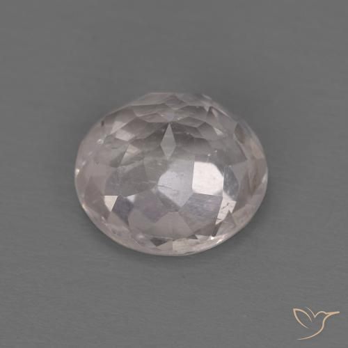 Morganite Rosa Molto Chiaro naturale da 1.16 ct, Rotondo, VS