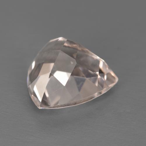 Morganite naturale rosa da 4,40 ct, trillion, VVS-VS