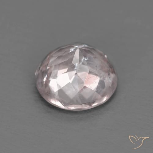 Morganite Rosa Molto Chiaro naturale da 1.20 ct, Rotondo, VS