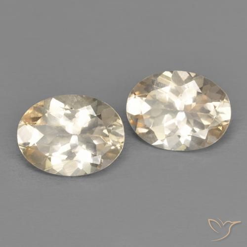 Gemme di Morganite Giallo chiaro naturale da 2.08 ct, Ovale, VVS