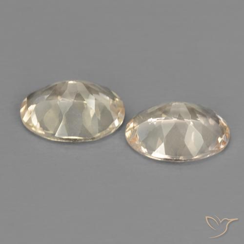 Gemme di Morganite Giallo chiaro naturale da 2.08 ct, Ovale, VVS