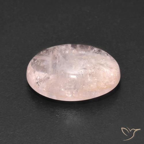 Morganite Rosa medio naturale da 4.51 ct, Ovale, Trasparente