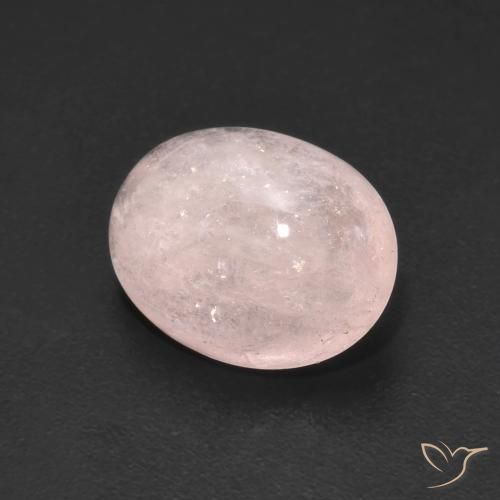Morganite Rosa medio naturale da 3.67 ct, Ovale, Traslucido