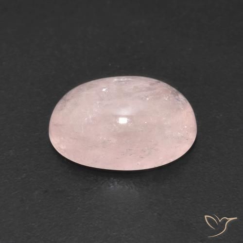Morganite Rosa medio naturale da 3.67 ct, Ovale, Traslucido