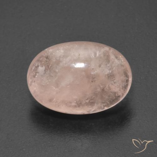 4.50ct Naturale Rosa medio Morganite, Ovale, Trasparente