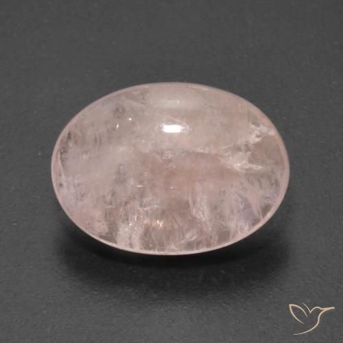 5.02ct Naturale Rosa medio Morganite, Ovale, Trasparente