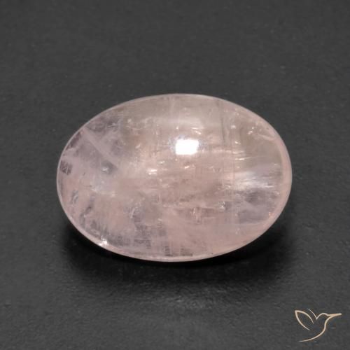 3.88ct Naturale Rosa medio Morganite, Ovale, Trasparente