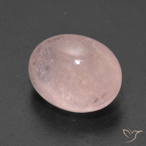 Morganite Rosa medio naturale da 5.95 ct, Ovale, Trasparente