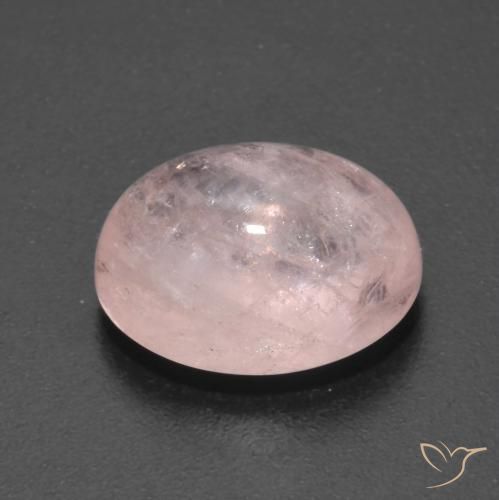 Morganite Rosa medio naturale da 5.95 ct, Ovale, Trasparente