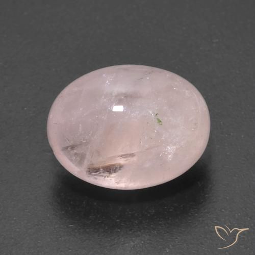 Morganite Rosa rosa naturale da 4.58 ct, Ovale, Trasparente