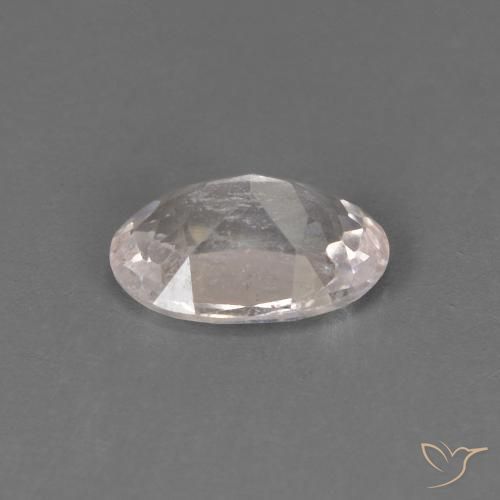Morganite Rosa Molto Chiaro naturale da 0.52 ct, Ovale, VS