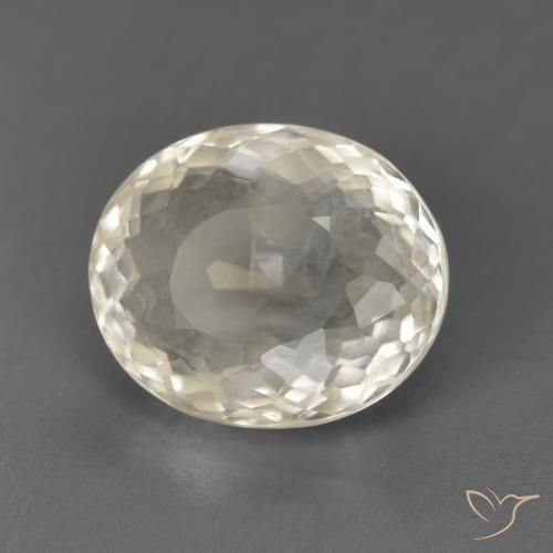 Morganite Giallo pallido naturale da 5.42 ct, Ovale, VS