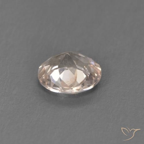 Morganite Rosa Molto Chiaro naturale da 0.33 ct, Rotondo, VS