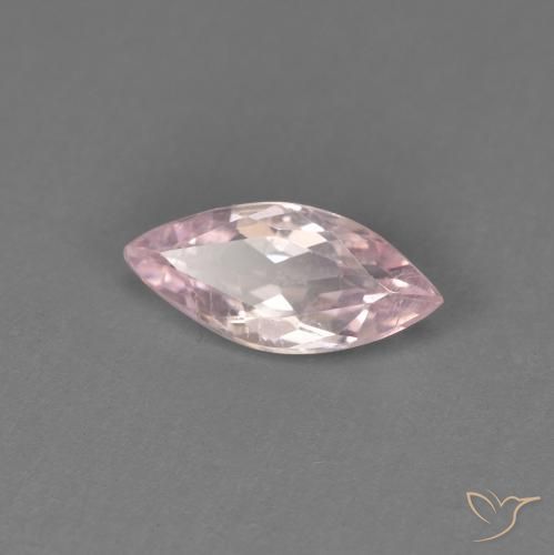 Morganite Rosa chiaro naturale da 0.48 ct, Taglio marquise, VS