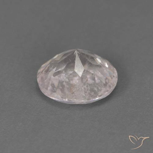 Morganite Rosa Molto Chiaro naturale da 0.45 ct, Rotondo, VS