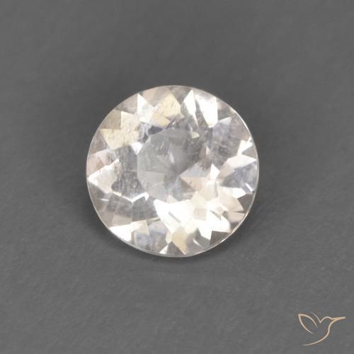Morganite Rosa Molto Chiaro naturale da 0.32 ct, Rotondo, VS