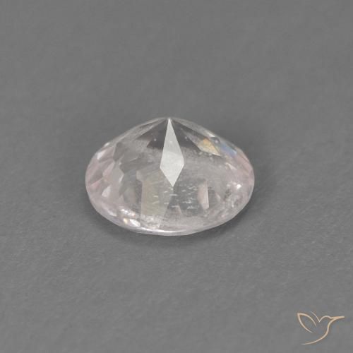 Morganite Rosa Molto Chiaro naturale da 0.32 ct, Rotondo, VS