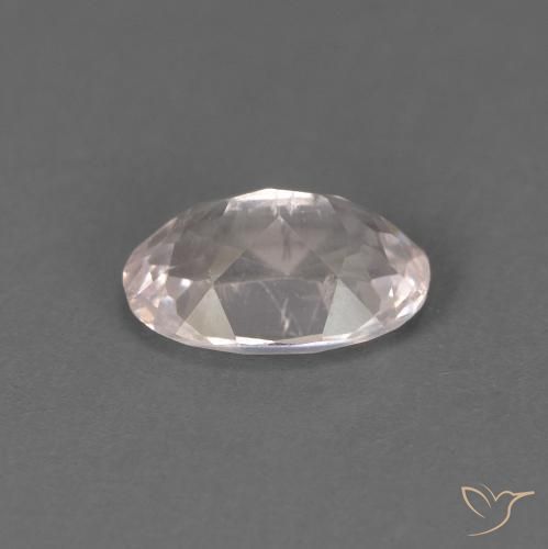 Morganite Rosa Molto Chiaro naturale da 0.53 ct, Ovale, VS