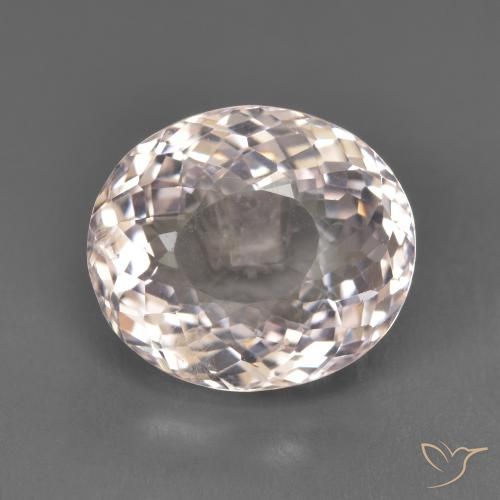 Morganite Rosa salmone naturale da 5.59 ct, Taglio ovale, VS