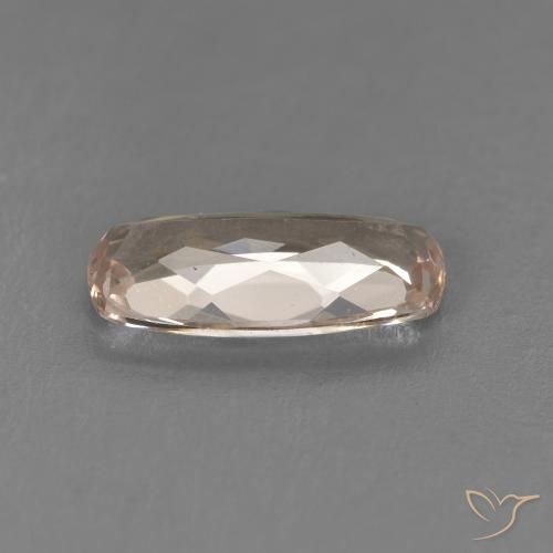 Morganite Rosa medio naturale da 1.38 ct, Cuscino, VVS-VS