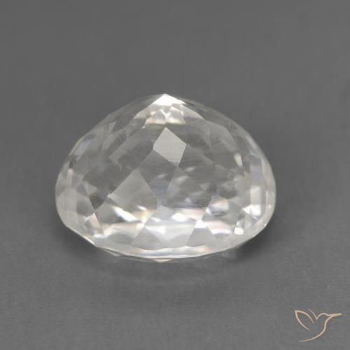 Morganite bianco perla naturale da 5.60 ct, Ovale, VS