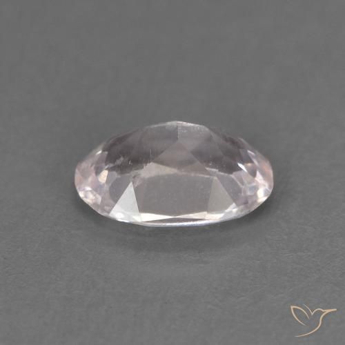 Morganite Rosa Molto Chiaro naturale da 0.48 ct, Ovale, VS