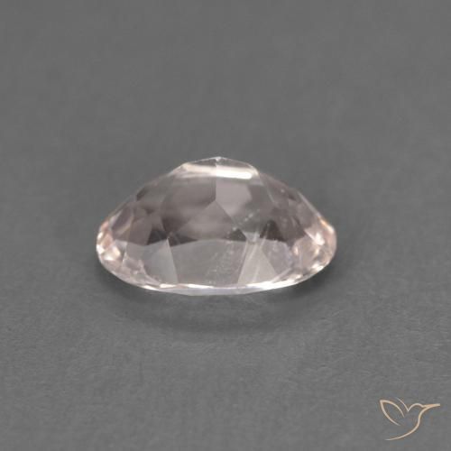 Morganite Rosa Molto Chiaro naturale da 0.44 ct, Ovale, VS