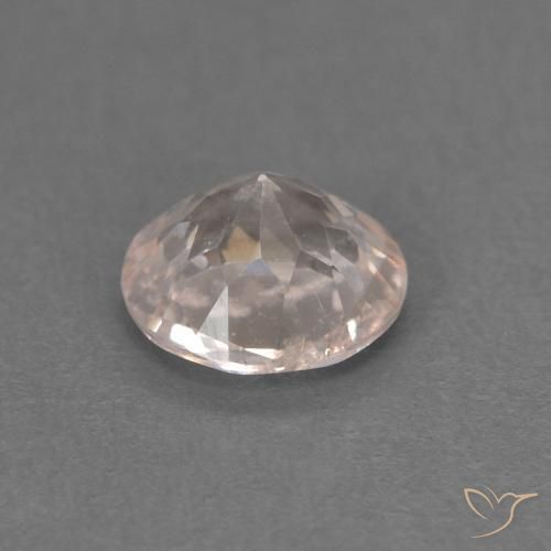Morganite Rosa Molto Chiaro naturale da 0.31 ct, Rotondo, VS