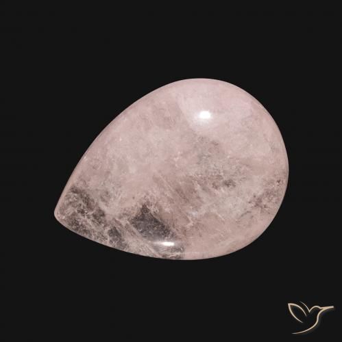 7.83ct Naturale Rosa medio Morganite, Forma a pera, Traslucido