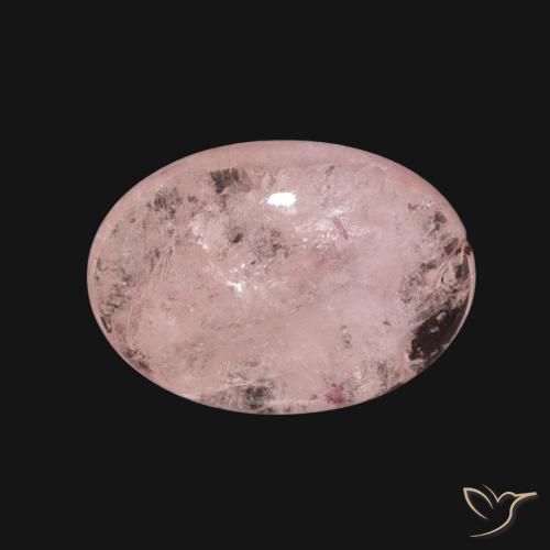 4.01ct Naturale Rosa chiaro Morganite, Ovale, Traslucido