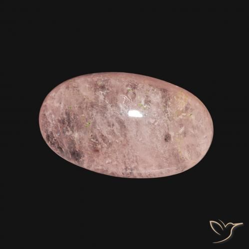 Morganite Rosa chiaro naturale da 4.29 ct, Ovale, Trasparente