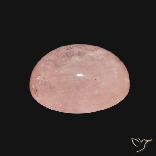 Morganite Rosa chiaro naturale da 3.55 ct, Ovale, Trasparente