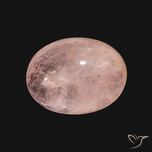 4.05ct Naturale Rosa chiaro Morganite, Ovale, Trasparente