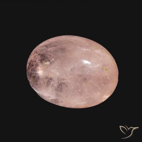 Morganite Rosa chiaro naturale da 4.05 ct, Ovale, Trasparente