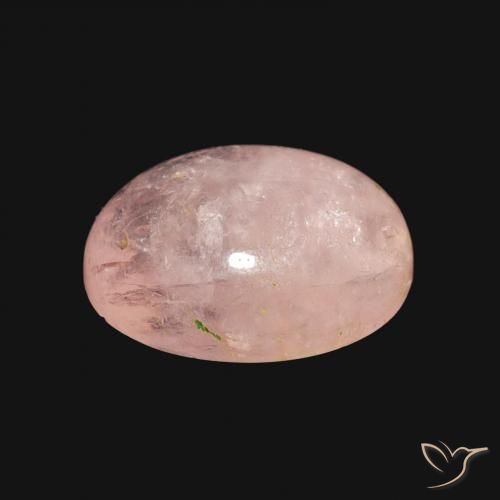 Morganite Rosa chiaro naturale da 4.05 ct, Ovale, Trasparente