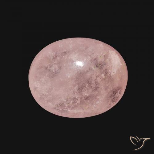 6.00ct Naturale Rosa chiaro Morganite, Ovale, Trasparente